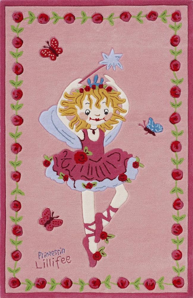 Kinderteppich- Die Prinzessin Lillifee, Für alle Prinzessinen- Zimmer 170 x 110 cm Bild 1