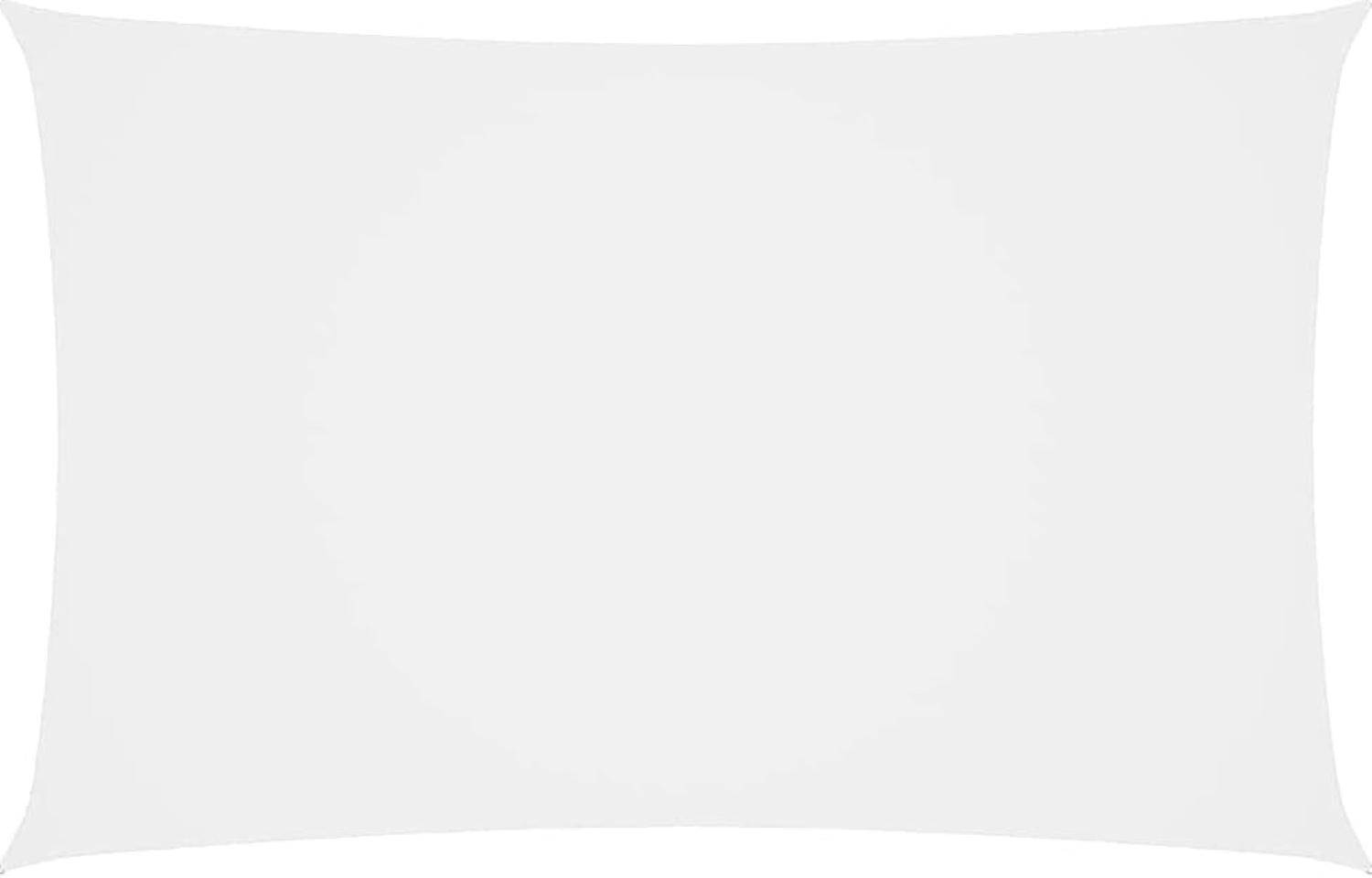 Sonnensegel Oxford-Gewebe Rechteckig 3x6 m Weiß Bild 1