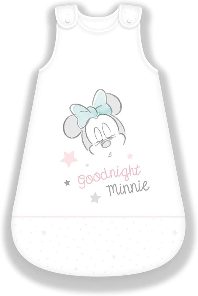 Herding Disney's Goodnight Minnie Mouse Baby Schlafsack Baumwolle weiß 90cm Bild 1