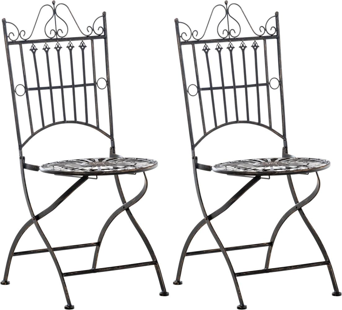 2er Set Stühle Sadao (Farbe: bronze) Bild 1