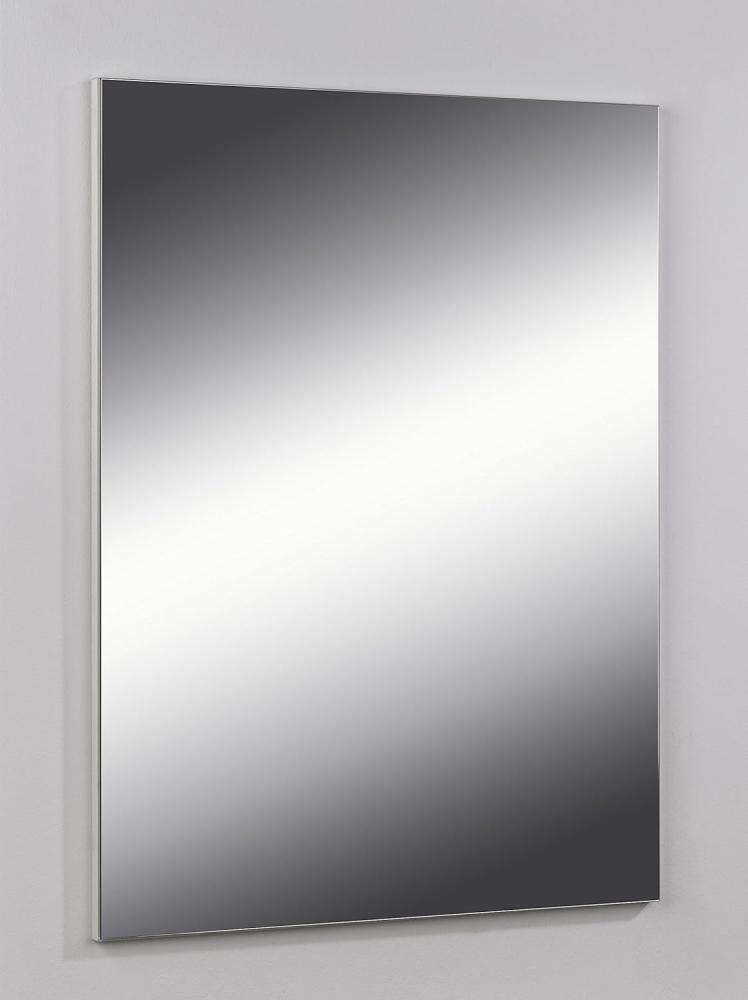 Homexperts 'SLEEK' Spiegel, Holzwerkstoff Spanplatte weiß, B 60 x H 80 x T 2 cm Bild 1