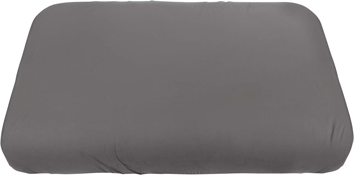 Sebra Bettlaken Jersey grau,70x120cm Bild 1