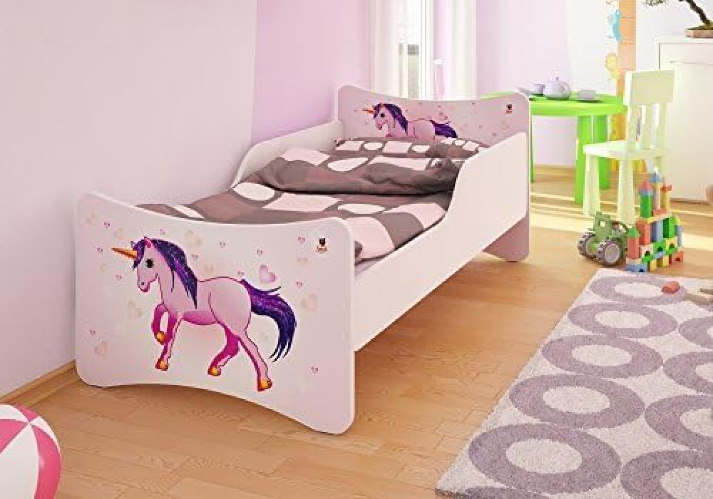 Best For Kids Kinderbett mit Schaummatratze 90x180 cm, pink Bild 1