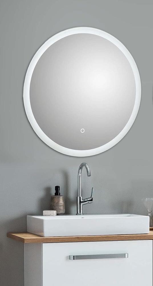 SCHILDMEYER Spiegel Badspiegel Badezimmerspiegel Sensor Touch Beleuchtung Sun Bild 1