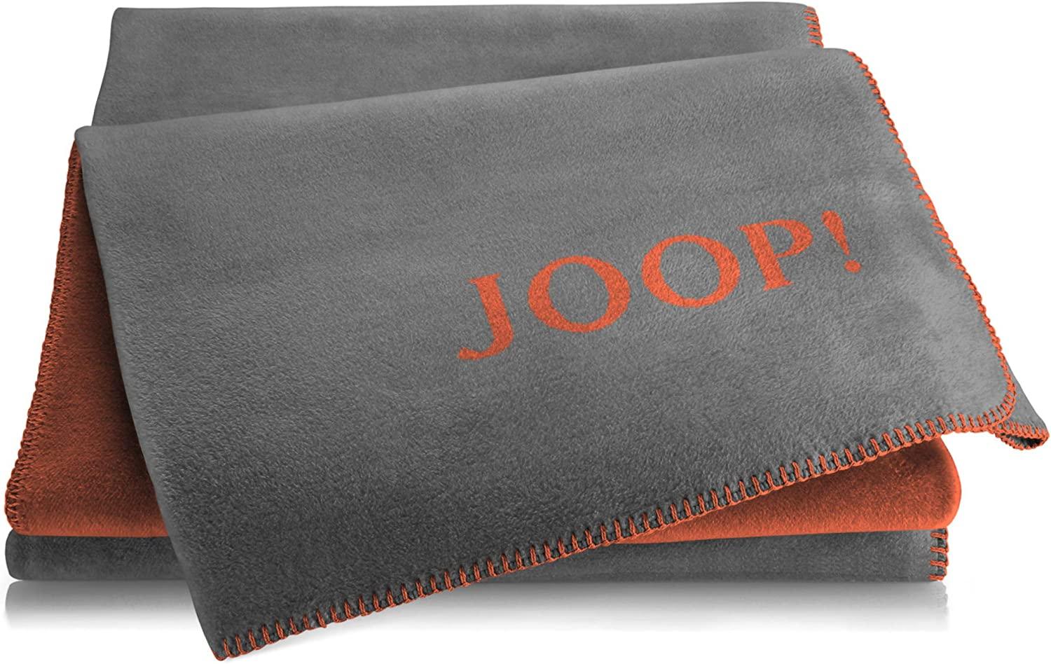 JOOP Uni Doubleface Wohndecke | 150x200 cm | Flannel-Roiboos Bild 1