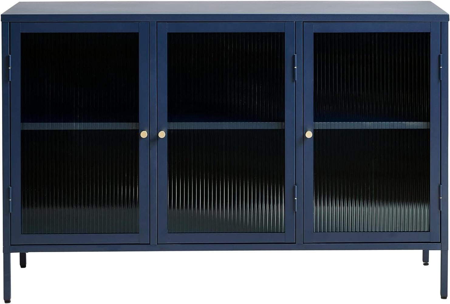 Bronco Sideboard Kommode Konsolentisch Wohnzimmer Gästezimmer blau Möbel Bild 1