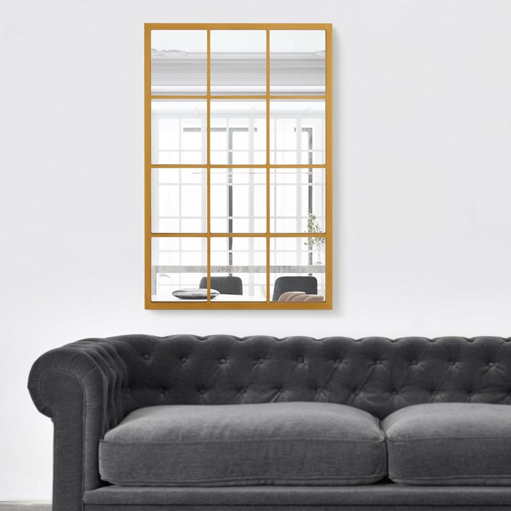 Wandspiegel Cupello 90x60 cm Gold [en. casa] Bild 1
