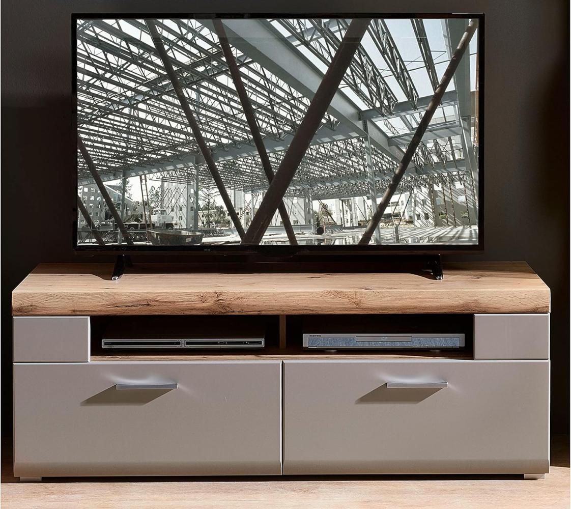 TV-Board >Kathlin< in Basalt aus Metall - 140x51x47cm (BxHxT) Bild 1