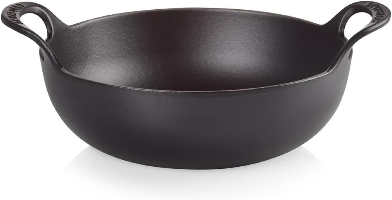Le Creuset Balti Dish 24 cm Schwarz - Schwarz - 20 bis 24 cm Bild 1