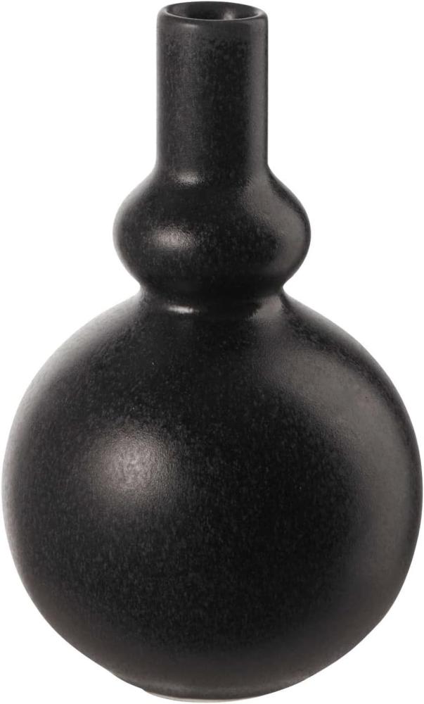 ASA Como Vase black iron 15,5 cm Bild 1