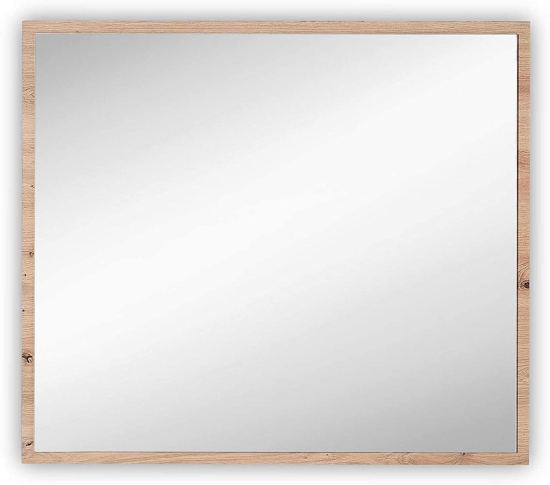Wandspiegel Garderobenspiegel Spiegel MEMPHIS Artisan Eiche Optik ca. 80 x 70 x 2 cm Bild 1