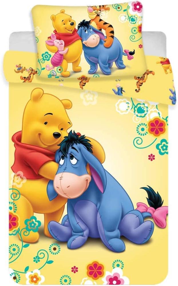 Disney 'Winnie Pooh' Kinderbettwäsche 100x135 cm Bild 1