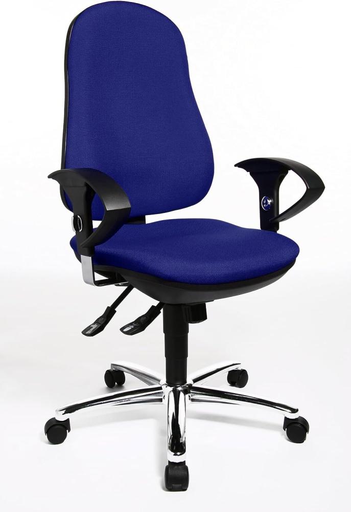 Topstar Bürodrehstuhl Support SY Deluxe blau Bild 1