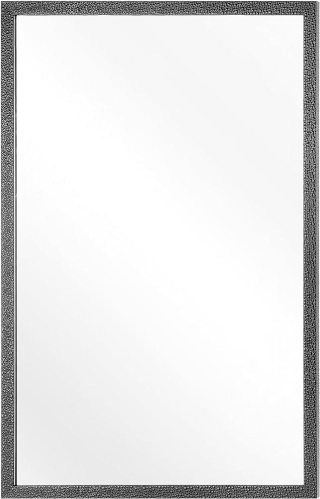 Wandspiegel schwarz rechteckig 60 x 90 cm MORLAIX Bild 1