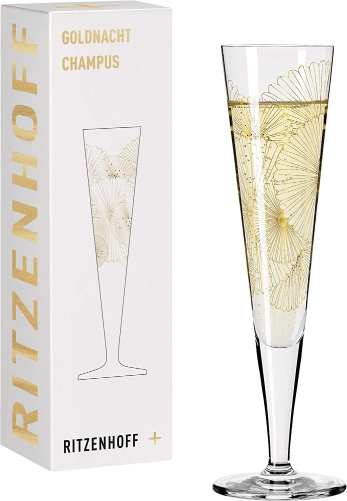 Ritzenhoff 1078280 Champagnerglas #10 GOLDNACHT Lenka Kühnertová 2020 Bild 1
