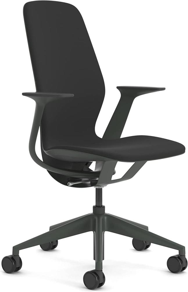 Steelcase SILQ Chair, Metal, Amsel/Schwarz Bild 1
