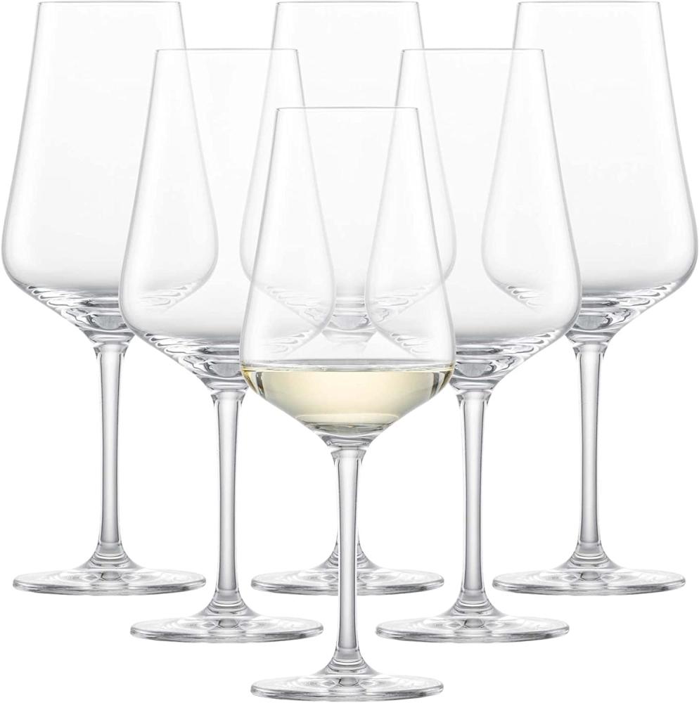Schott Zwiesel FINE 6-teiliges Weißweinglas Set, Kristall, farblos, 8. 1 cm, 6-Einheiten Bild 1