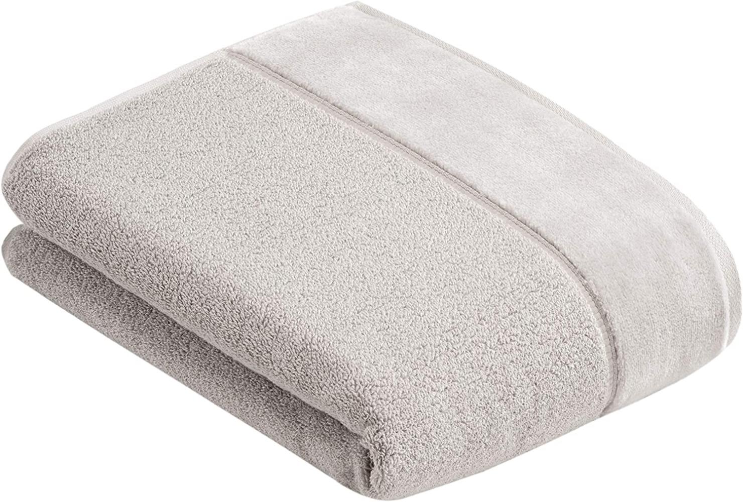 Vossen Baumwolle Handtücher Pure | Duschtuch 67x140 cm | stone Bild 1