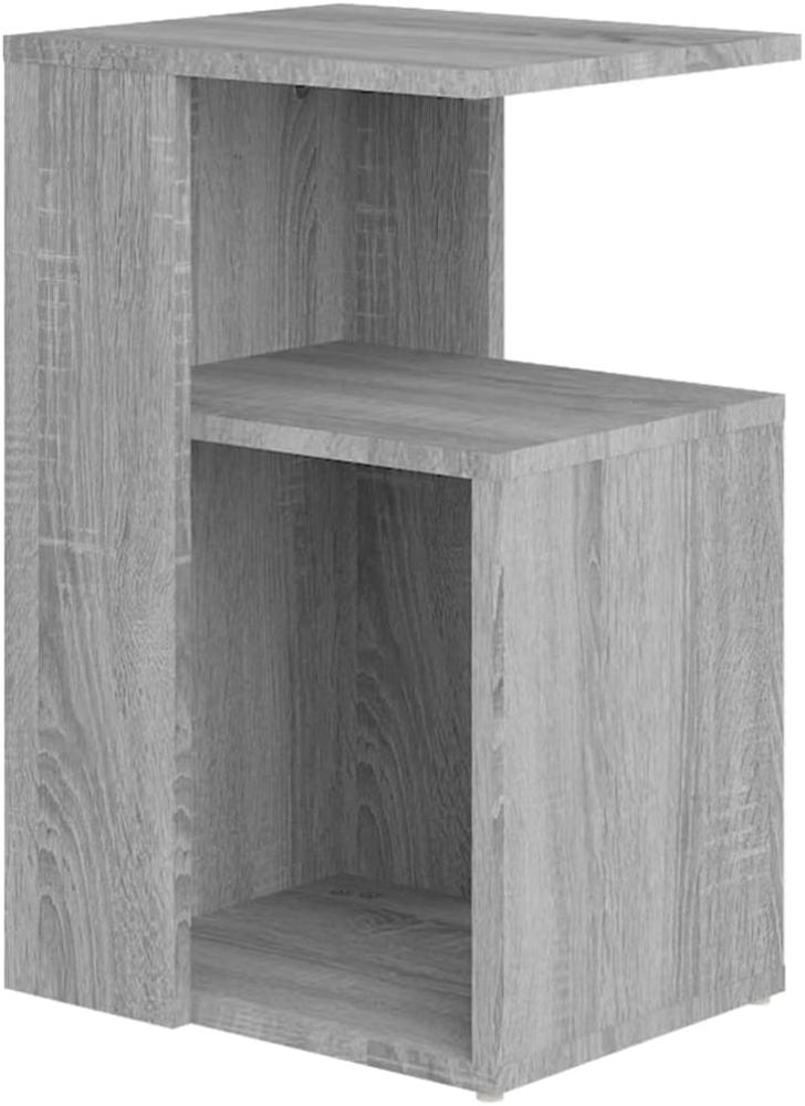 Beistelltisch Grau Sonoma 36x30x56 cm Holzwerkstoff Bild 1