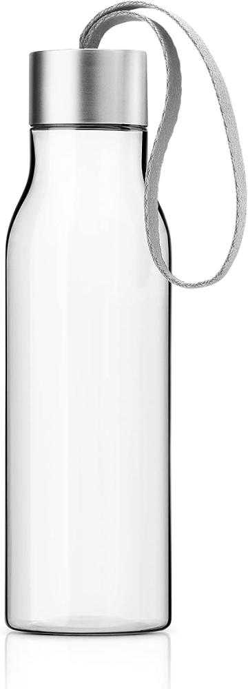 Eva Solo Trinkflasche, Sportflasche, Flasche, Unterwegs, BPA-freier Kunststoff/Edelstahl/Silikon/Polyester, Marmor Grau, 0. 5 L, 503025 Bild 1