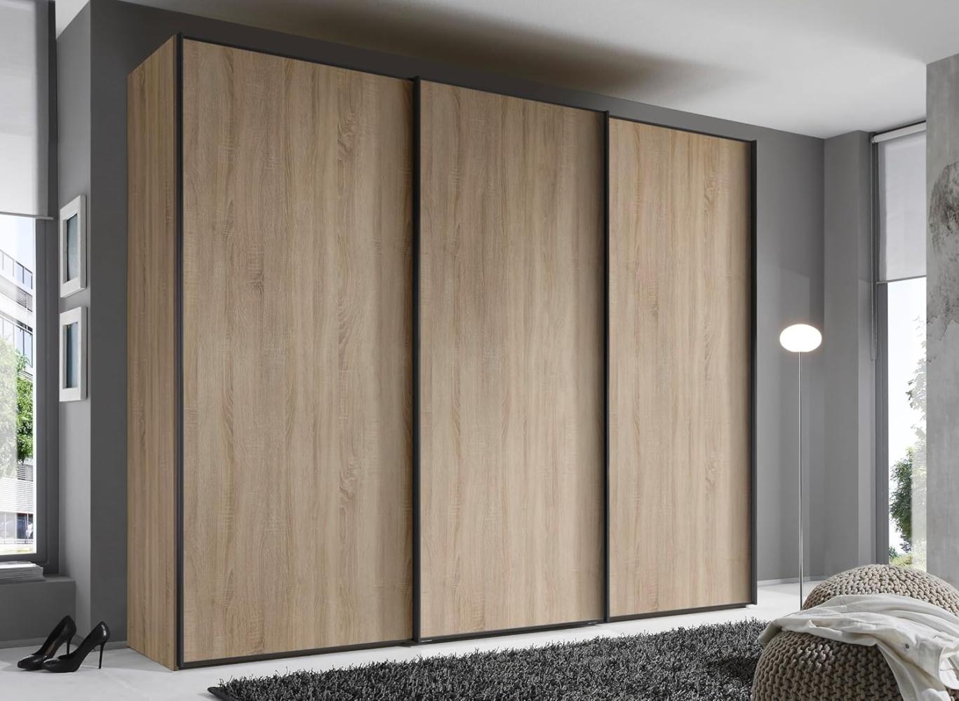 Staud Schwebetürenschrank, Holzwerkstoff, Sonoma Eiche, 240cm / 280cm / 68 cm (H/B/T) Bild 1