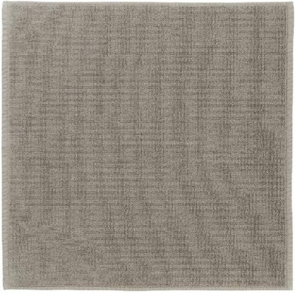 Blomus PIANA Badematte, Badezimmermatte, Fußmatte, Baumwolle, Elephant Skin, 55 x 55 cm, 69148 Bild 1