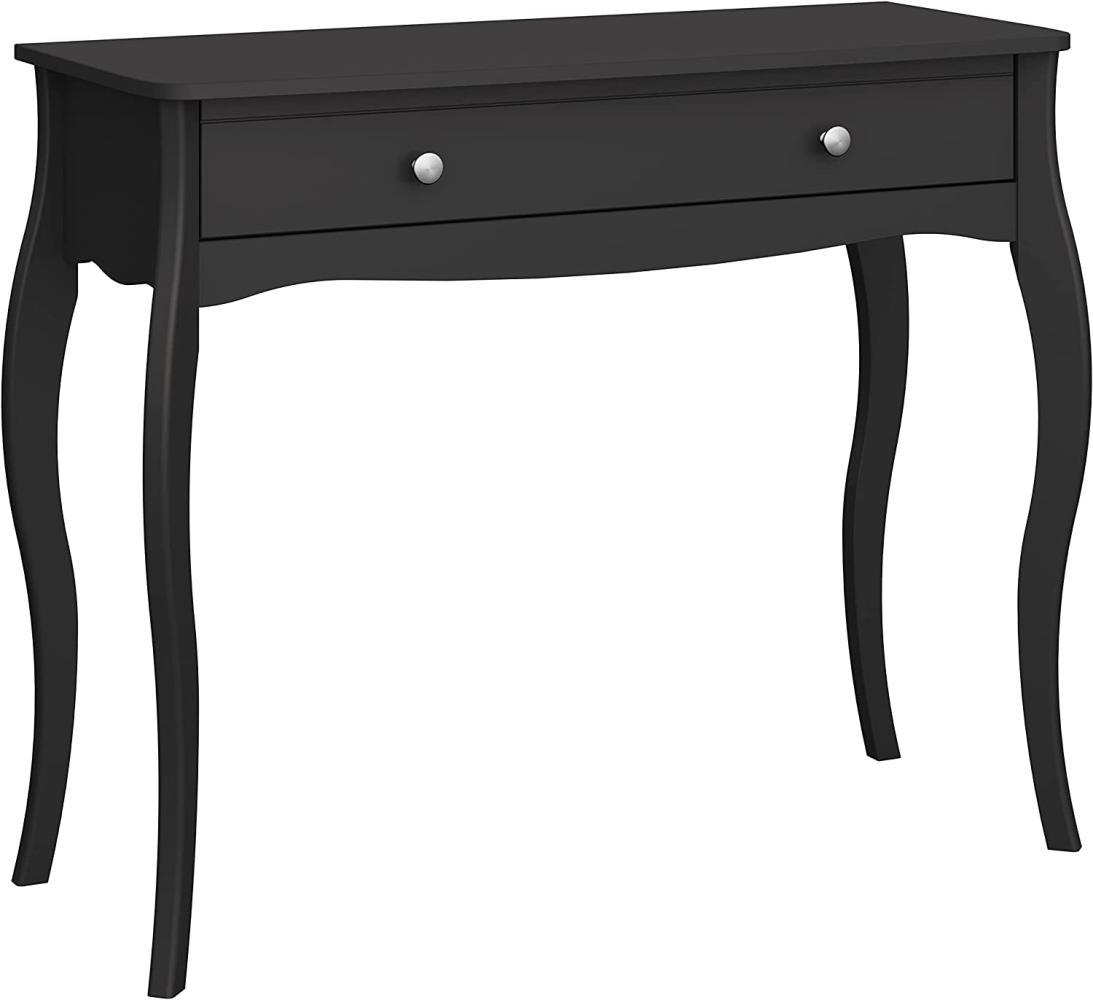 Tisch 'BAROQUE', schwarz, MDF Bild 1