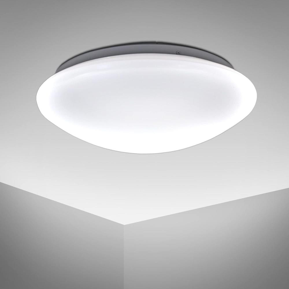 LED Deckenleuchte Bad rund Badezimmer-Leuchte IP44 Schlafzimmer Küche Flur Lampe Bild 1