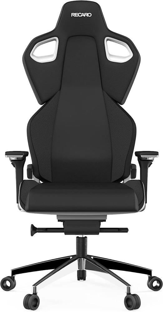 RECARO Exo Platinum Gaming Chair - ergonomischer, höhenverstellbarer Gaming Seat der Extraklasse- Black & White Bild 1