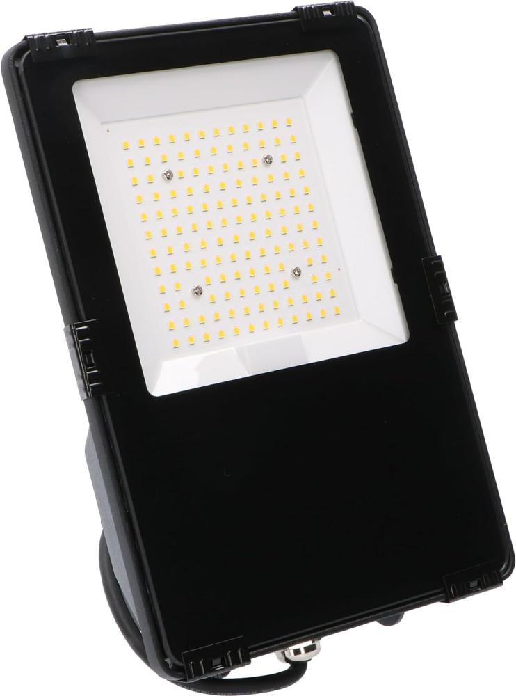 LED-Strahler, LEDs/50W, 7750 lm, 4000K, IP66 50W, 7. 750 lm H 265, B 184, T 54 Bild 1