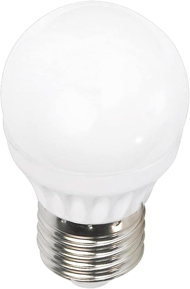E27 LED - 4 Watt, 320 Lumen, 3000 Kelvin warmweiß, Ø4,5cm - nicht dimmbar Bild 1