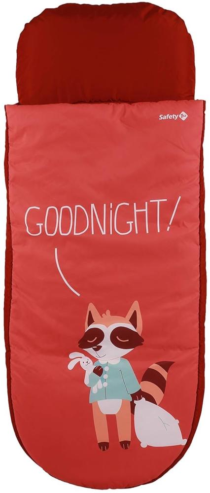 Safety 1st Schlafsack Go DoDo, kuschelig warmer Kinderschlafsack, ideal für den nächsten Urlaub oder Übernachtungsbesuch, nutzbar ab ca. 3 Jahren, Goodnight Red Bild 1