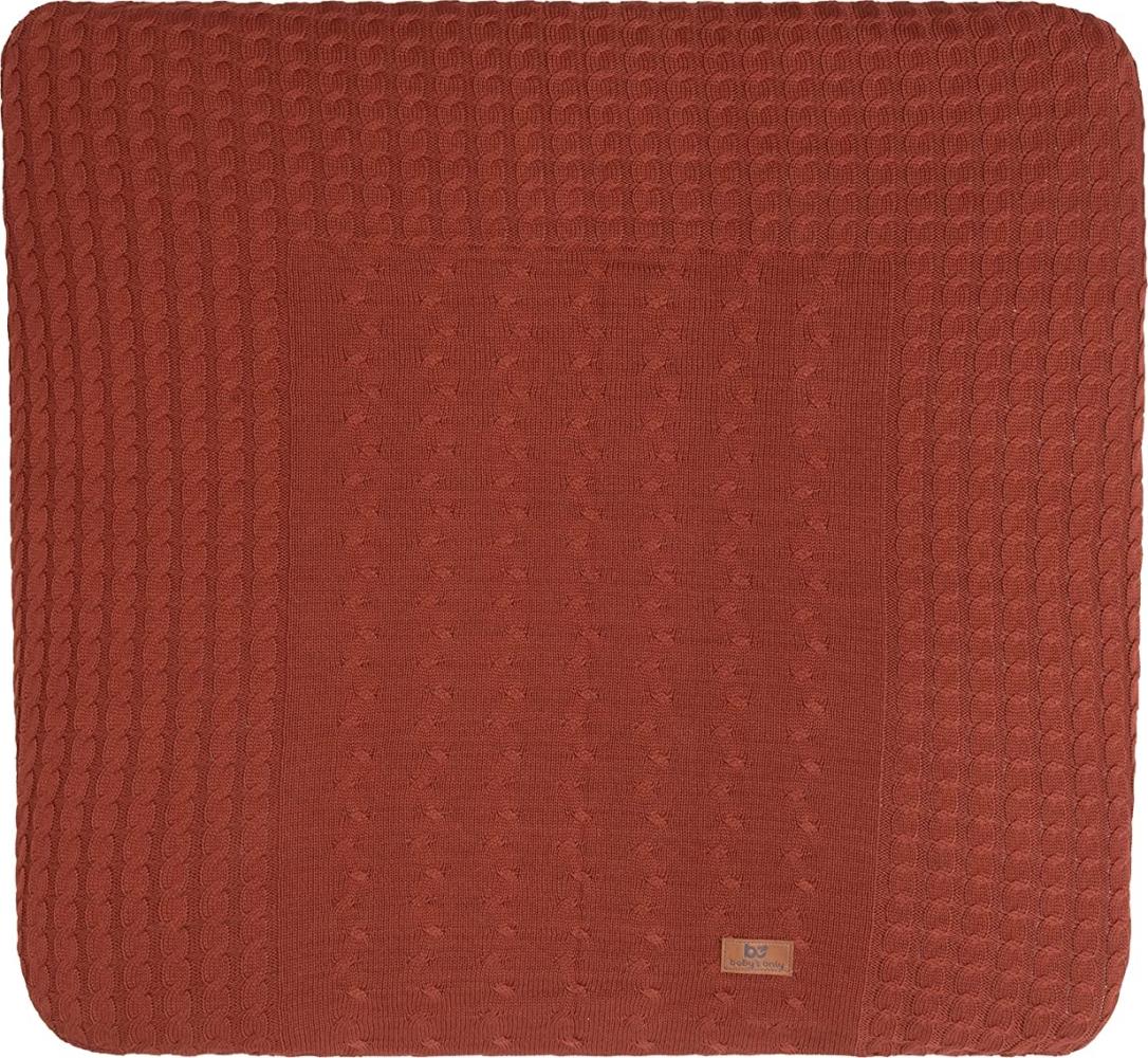 Baby's Only Wickelauflagenbezug, Cable, 75 x 85 x 4 cm, Rot Bild 1