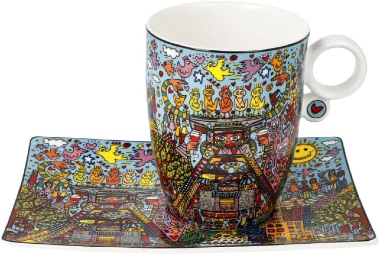 Goebel Pop Art James Rizzi James Rizzi - "Remenber those Cool Coal Days" 26103441 Bild 1