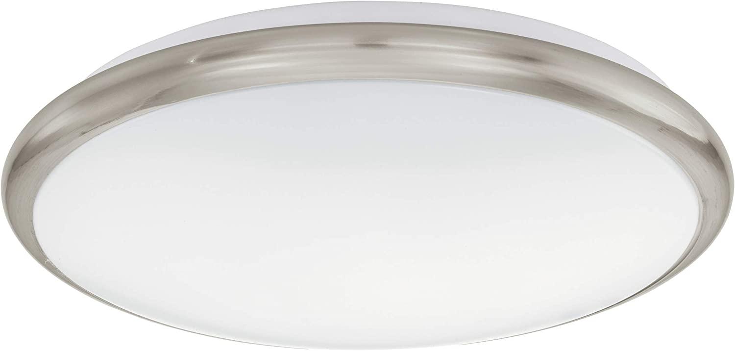 Eglo 93498 Wandleuchte/Deckenleuchte LED MANILVA nickel-matt, LED max. 12W Bild 1