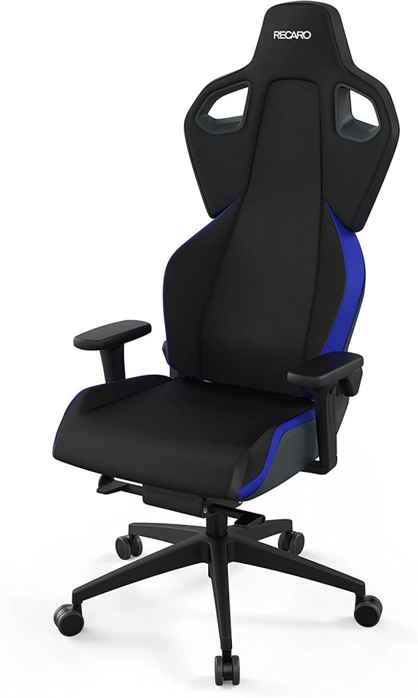 RECARO Exo Gaming Chair | Ergonomischer, atmungsaktiver Gaming-Stuhl mit Feinjustierung - Designed & Made in Germany - Racing Blue Bild 1