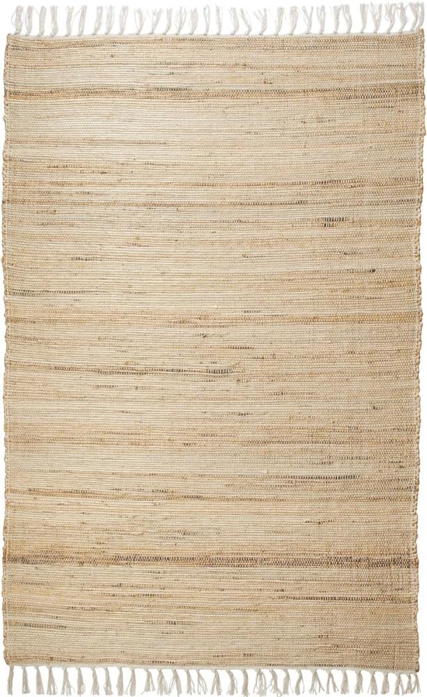 Teppich Baumwolle, Jute 120X180cm naturfarben Bild 1