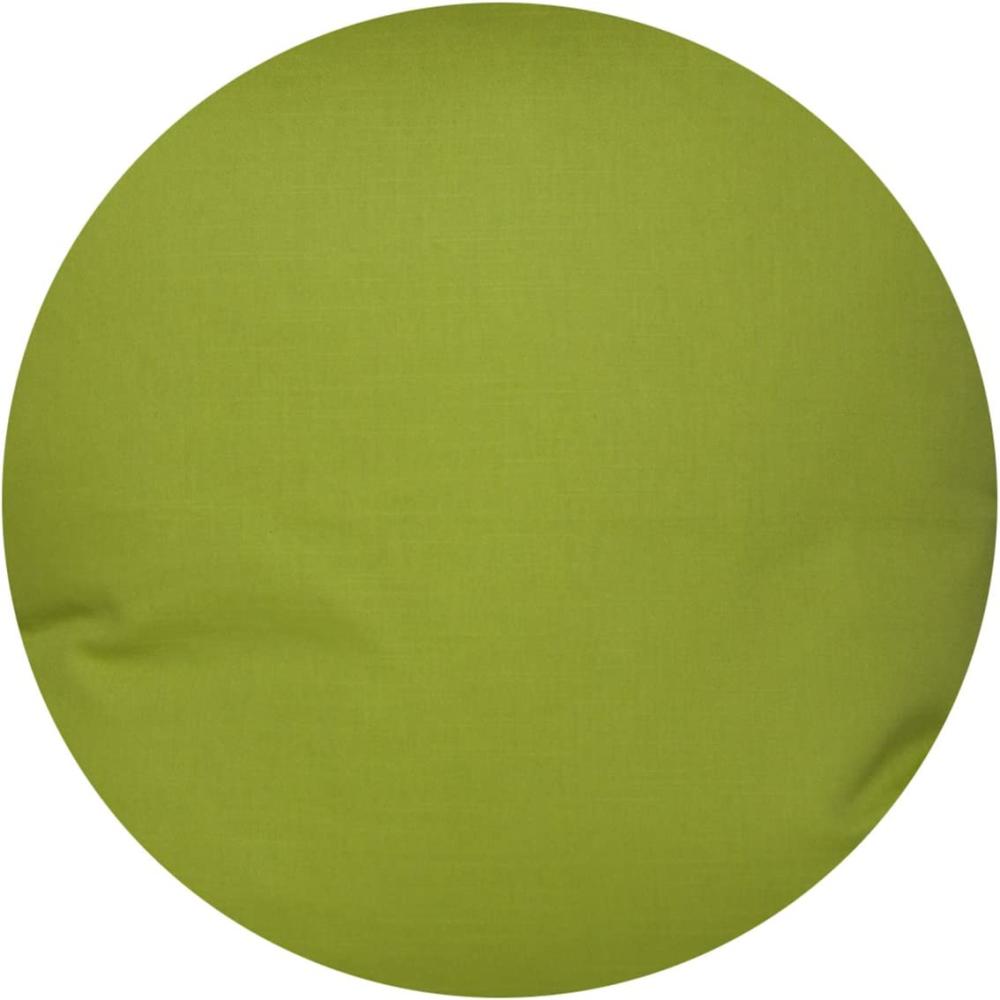 Kissenhülle rund ca. 60 cm Ø grün beties "Farbenspiel" Bild 1