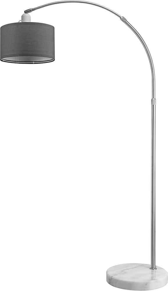 Monzana Design Bogenlampe L mit Marmorfuß Bild 1