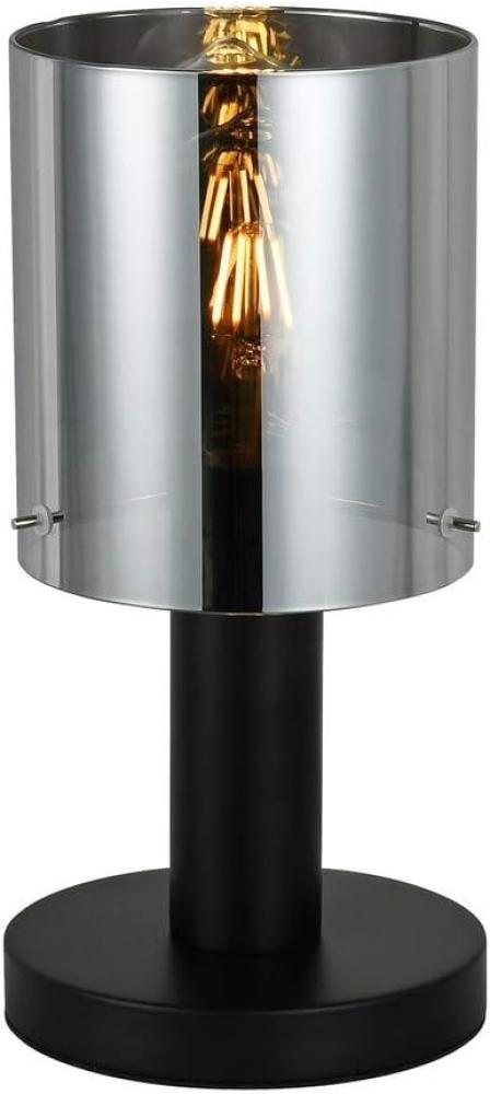 Italux Tischlampe Italux Sardo geräucherte Nachtlampe TB-5581-1-BK+SG Bild 1