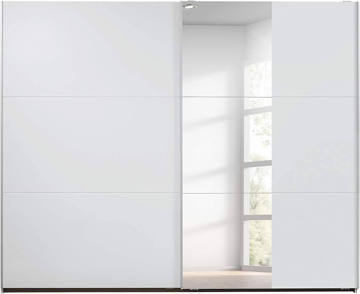 Rauch Möbel Santiago Schwebetürenschrank, Holz, Weiß, BxHxT: 261x210x59 cm Bild 1