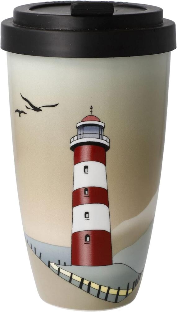 Goebel Mug To Go Lighthouse, Trinkbecher, Kaffeebecher, Scandic Home, Fine Bone China, Bunt, 23101581 Bild 1