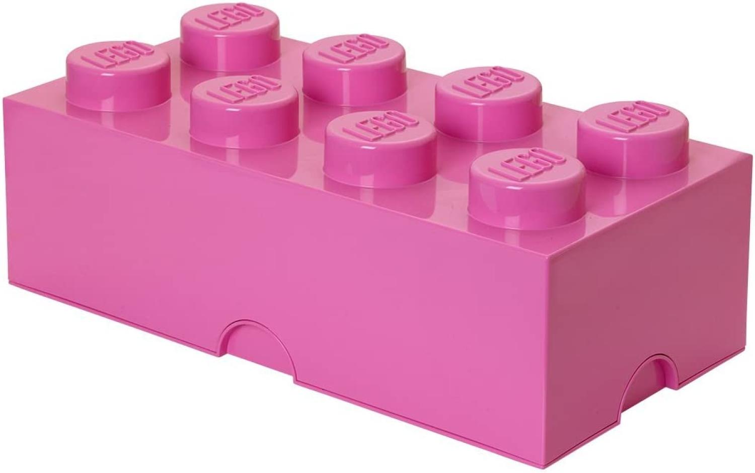 Lego 'Storage Brick 8' Aufbewahrungsbox pink Bild 1