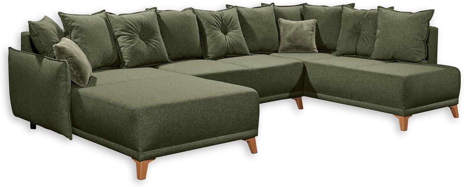 ED Lifestyle Pamplona REC 2F OTM Sofa universal aufbaubar Holzwerkstoff/Nosag Green/Green Bild 1