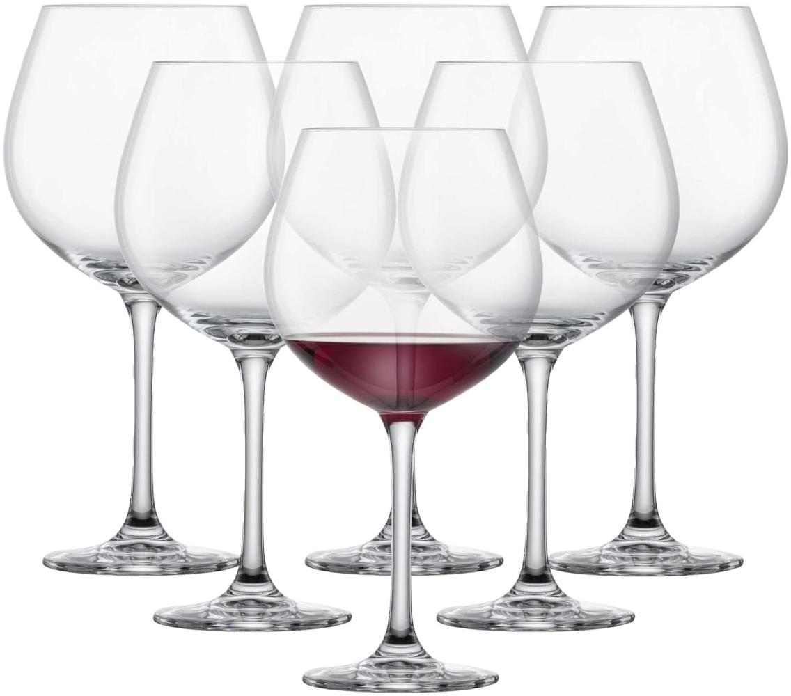 Schott Zwiesel BURGUNDER CLASSICO 140 Rotweinglas, Glas, transparent, 37. 4 x 25. 3 x 24. 5 cm, 6-Einheiten Bild 1