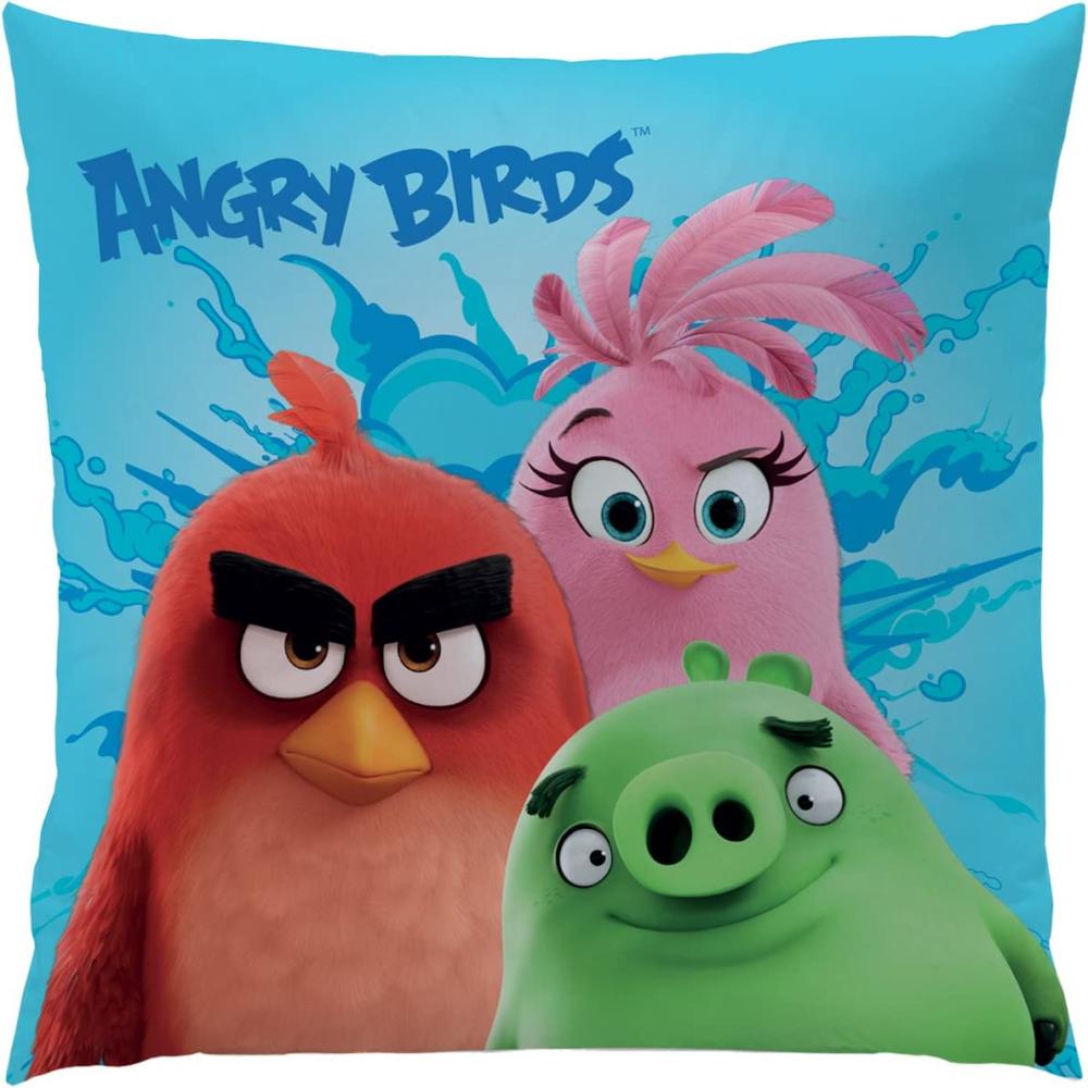 Angry Birds Explosion Kissen Kuschelkissen Dekokissen Sofakissen 40x40cm Bild 1