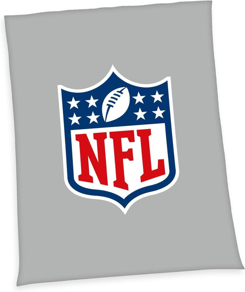 Herding Wellsoft-Flauschdecke NFL, 150 x 200 cm, Polyester Bild 1
