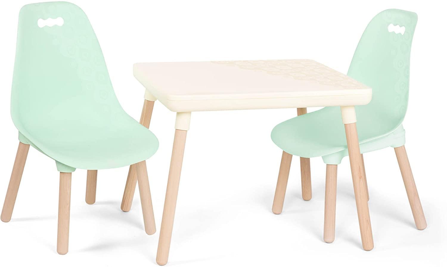 B. Toys Stuhl und Tisch Set - hellbeige & mint Bild 1