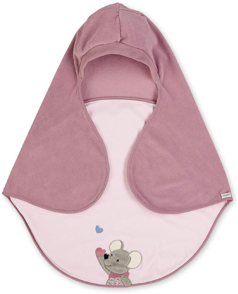 Sterntaler Einschlagdecke, Maus Mabel, Alter: Für Babys ab der Geburt, 75 x 90 cm, Rosa/Mehrfarbig Bild 1