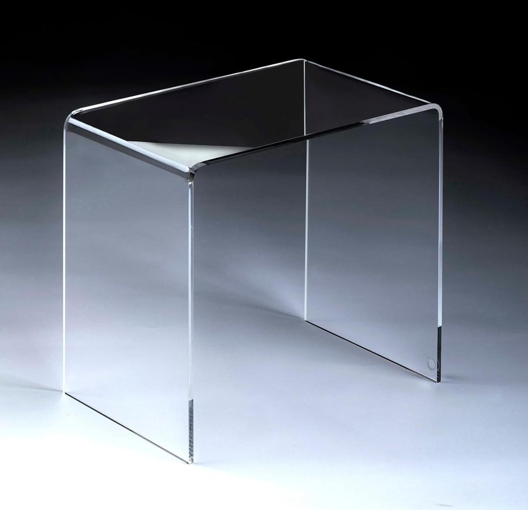 Beistelltisch, Acryl-Glas, transparent, 44 x 29,5 x 42,5 cm Bild 1